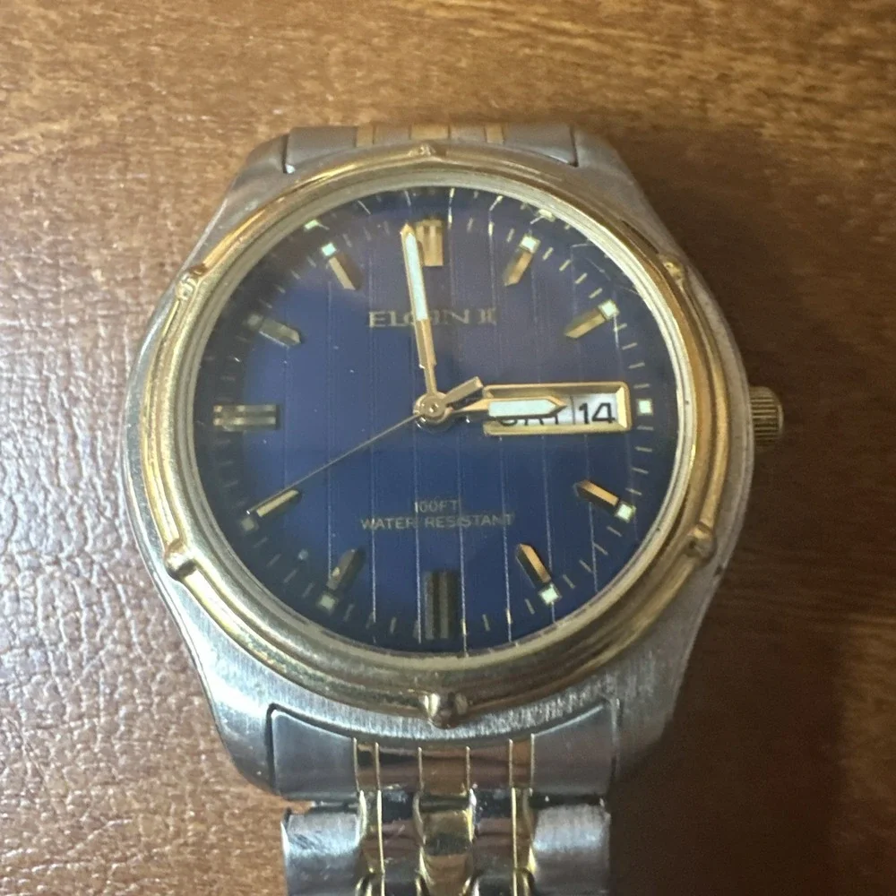 Men's Elgin II Model FCT008 Day Date Watch